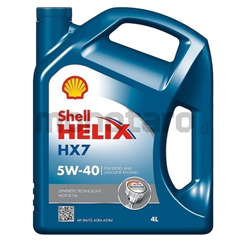 SHELL HELIX HX7 4 LITER