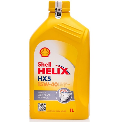 SHELL HX5 15W-40 @LITER