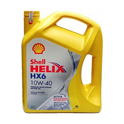Oli Shell HX6 10W-40 @Galon